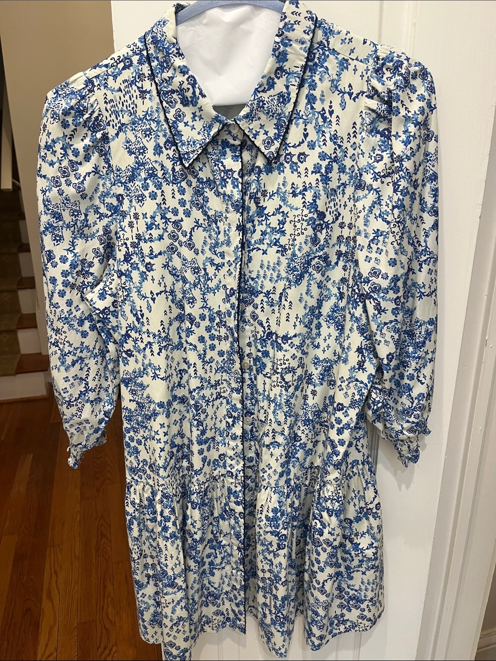 Laroque Blue Floral Dress